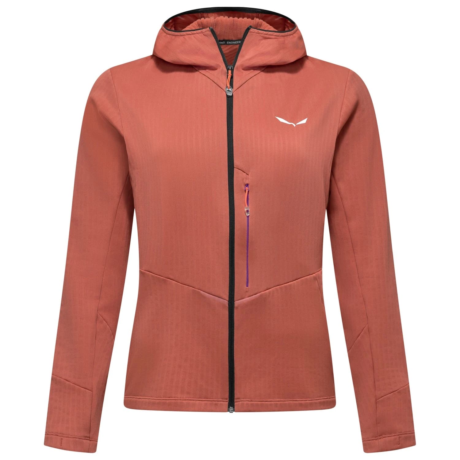 Дамско поларено яке Salewa Women's Pedroc PL 3 HD Jacket Fleece jacket - Etruscan Red