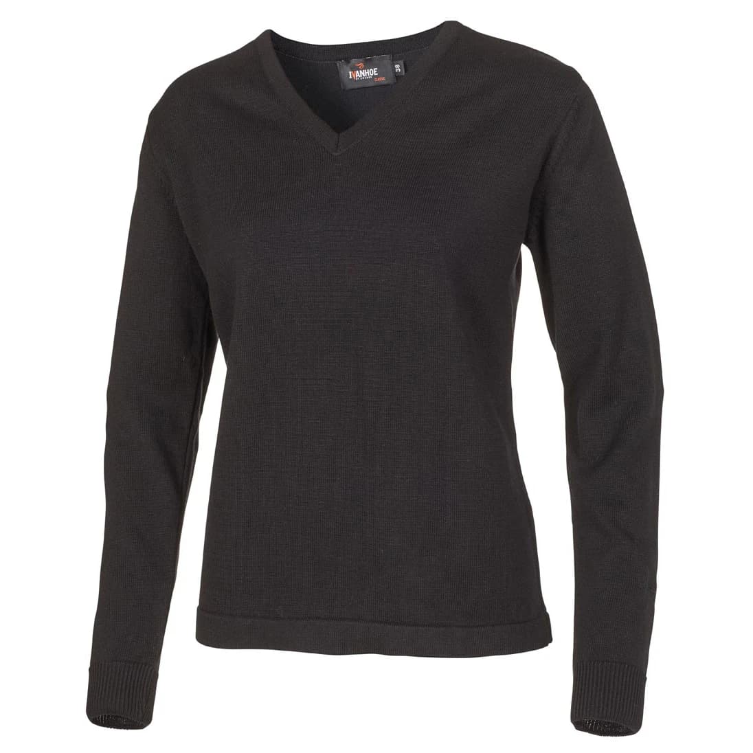Дамски вълнен пуловер Ivanhoe of Sweden Women's Pullover Jumper - Black