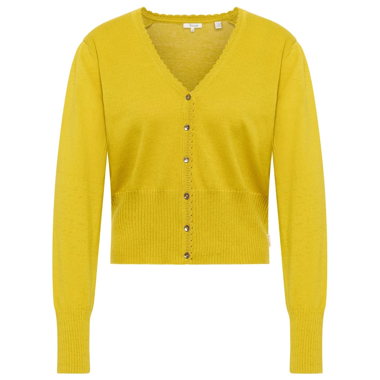 Дамско вълнено яке Tranquillo Women's Strickjacke Linaa Cardigan - Mango Mint