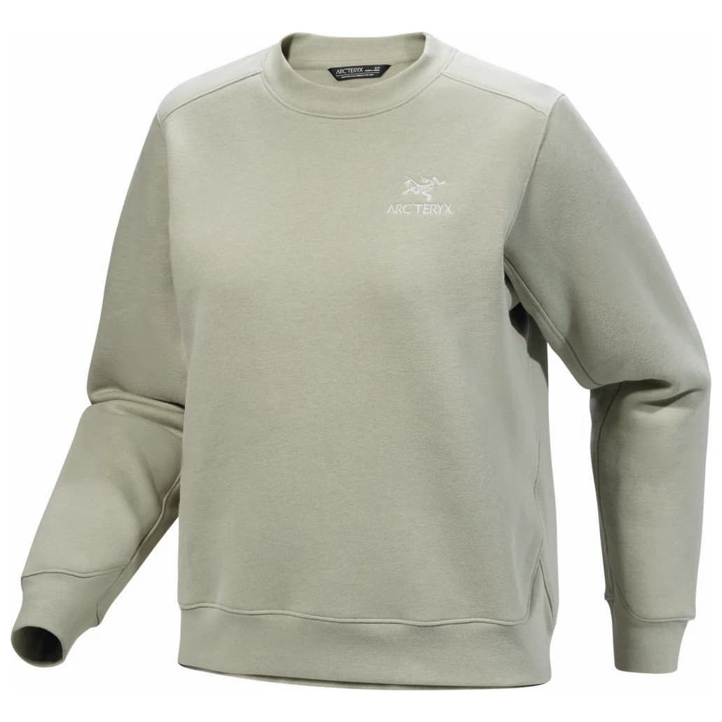 Дамски поларен пуловер Arc'teryx Women's Emblem Fleece Crew Fleece jumper - Habitat
