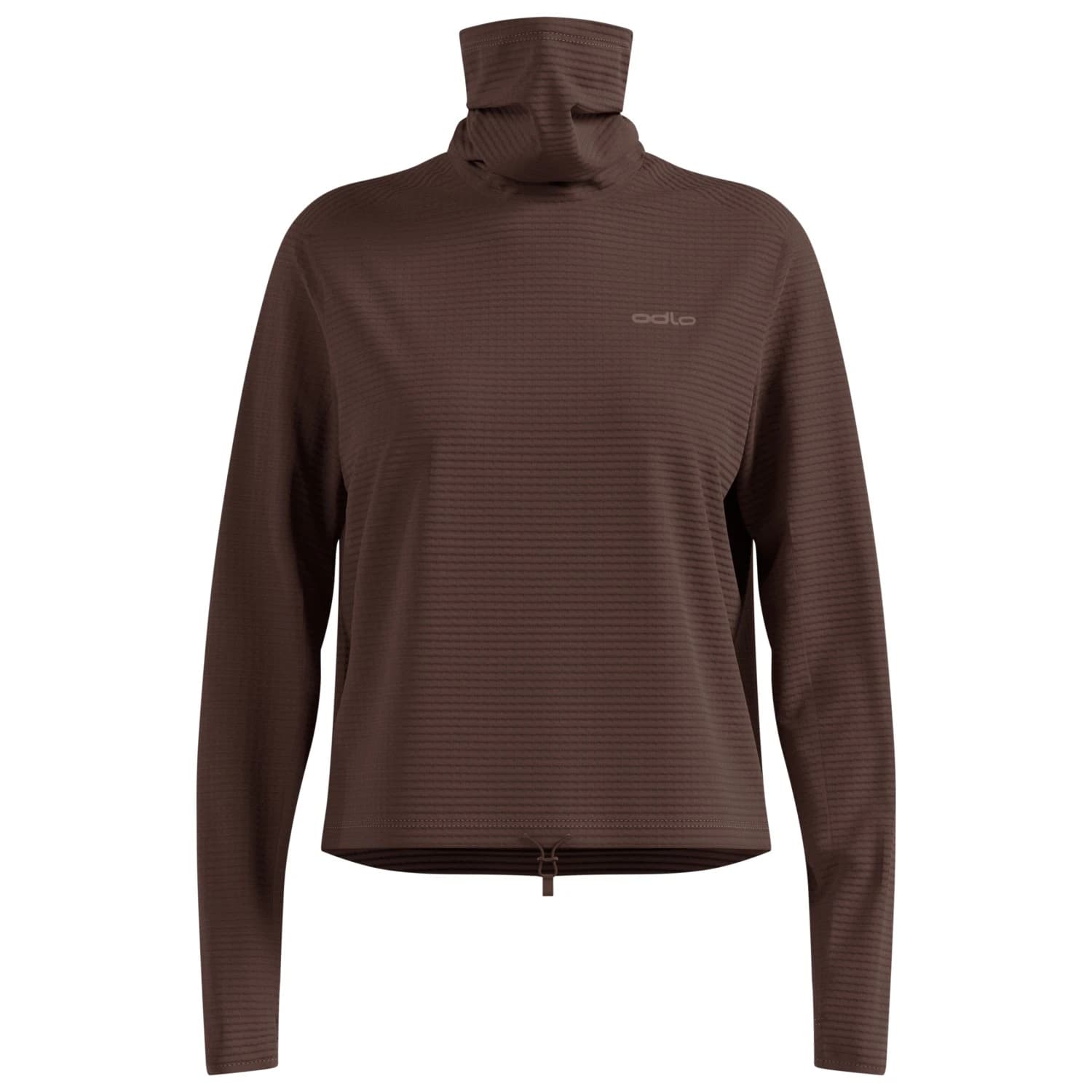 Дамски поларен пуловер Odlo Women's Essential Thermal Mid Layer Fleece jumper - Brown Granite
