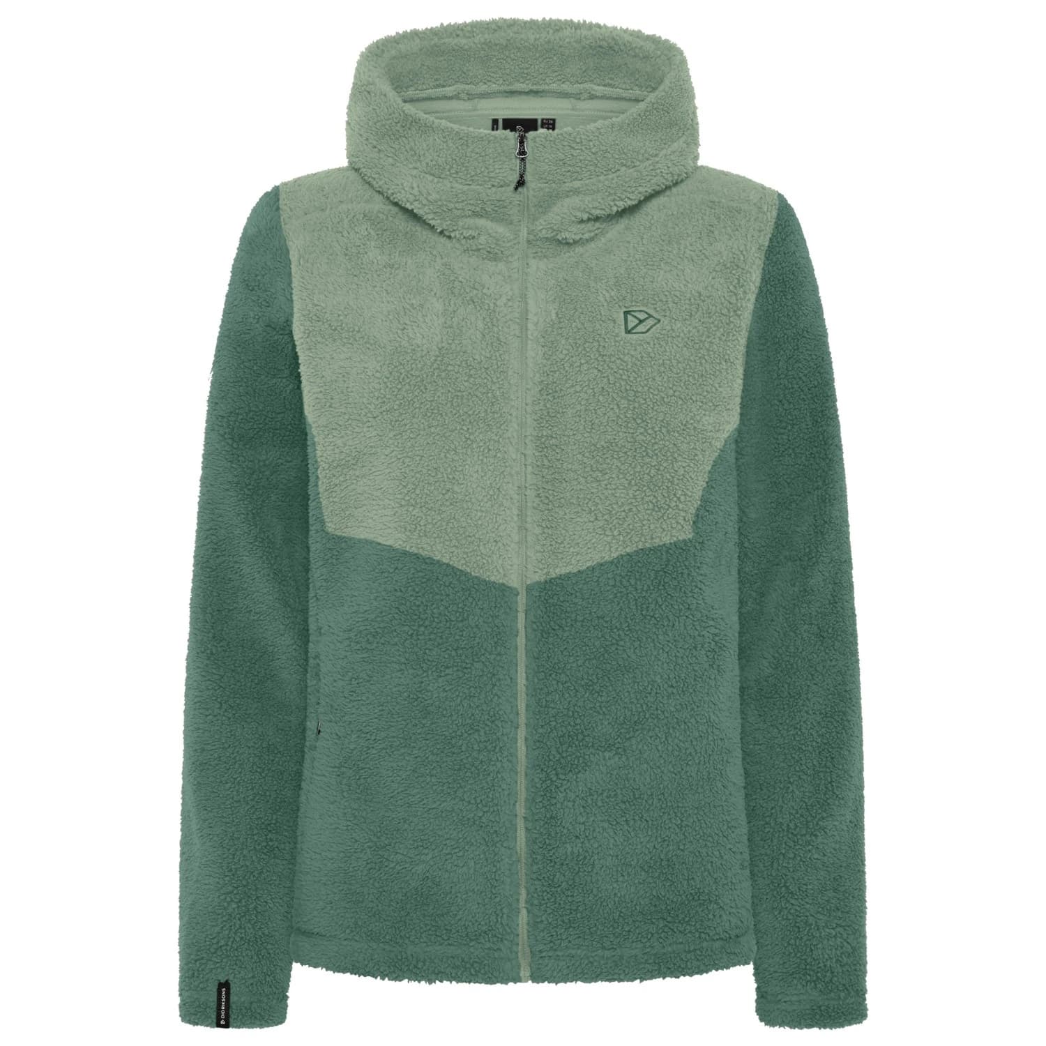 Поларено яке Didriksons Women's Anine Fullzip Fleece jacket - Light Moss