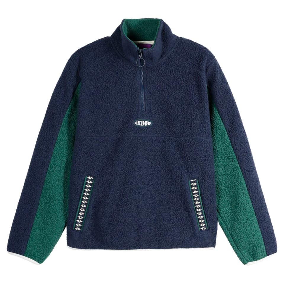 Поларен пуловер Oxbow Women's Goldie Sherpa Fleece Fleece jumper - Ink