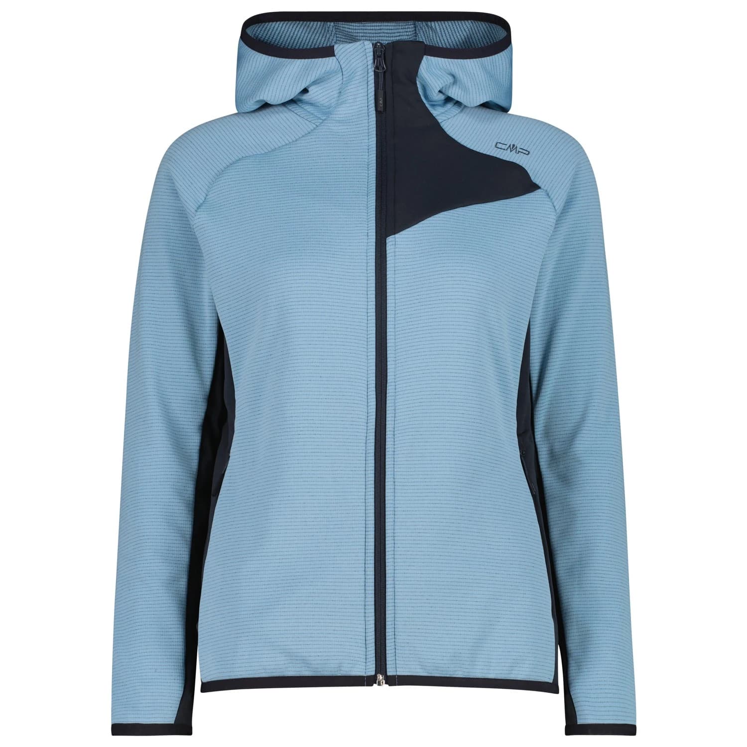 Дамско поларено яке CMP Women's Jacket Fix Hood 36G1816 Fleece jacket - Cool Blue