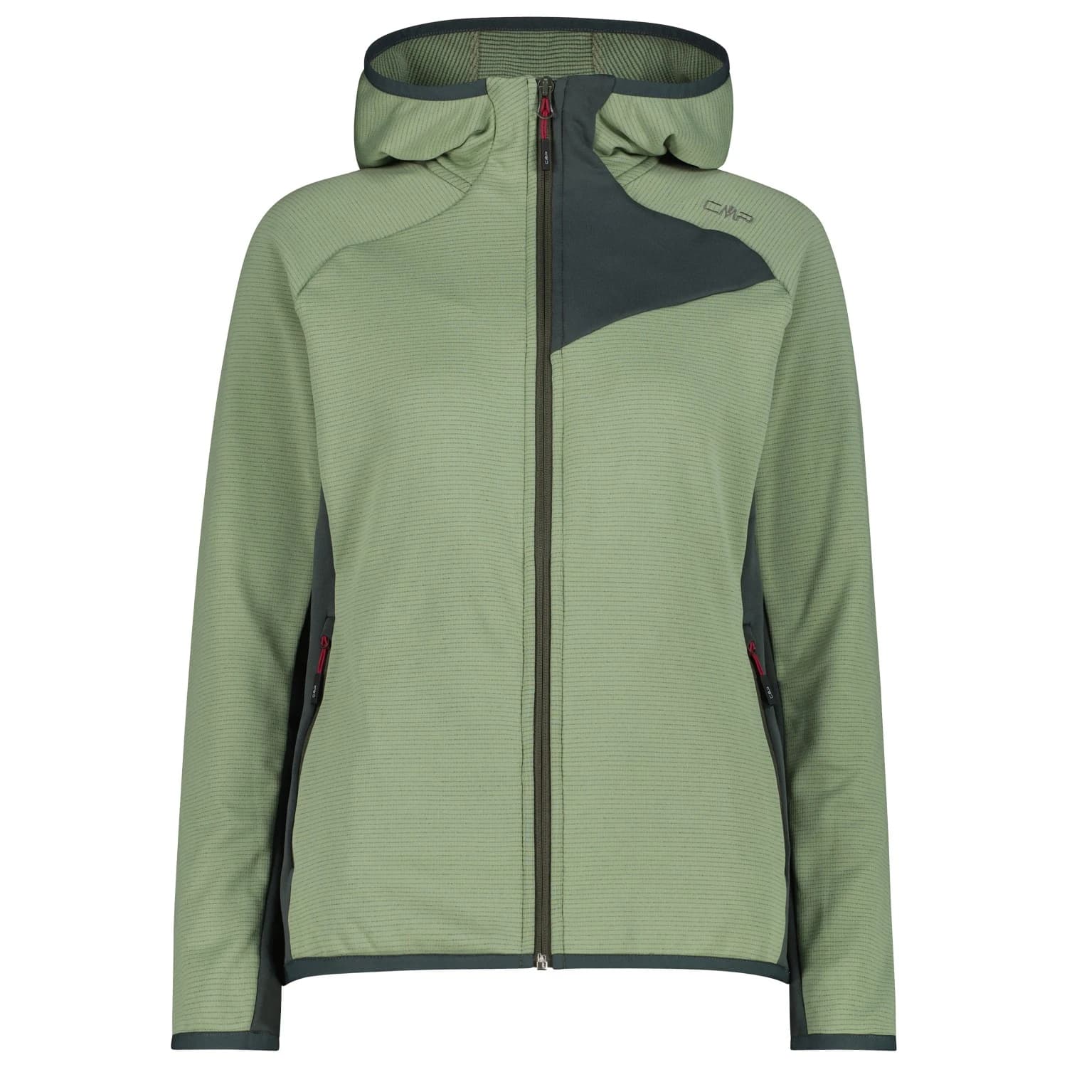 Дамско поларено яке CMP Women's Jacket Fix Hood 36G1816 Fleece jacket - Green Tea