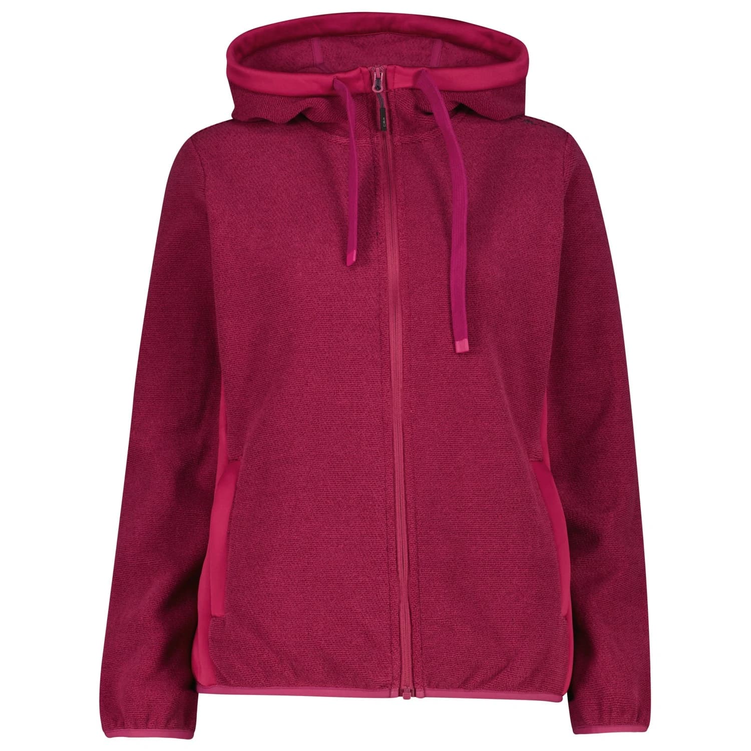 Дамско поларено яке CMP Women's Jacket Fix Hood 36H2626 Fleece jacket - Amaranto