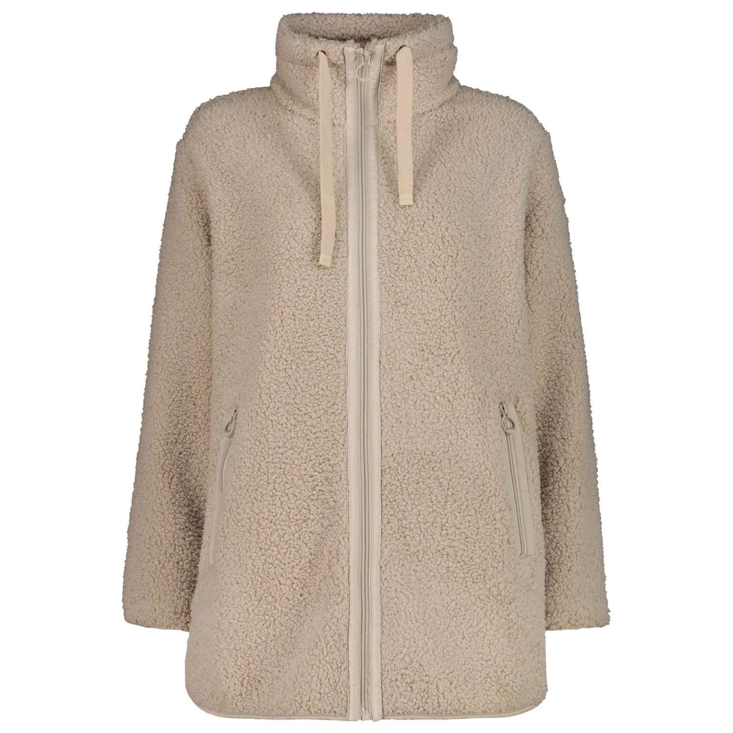 Поларено яке CMP Women's Long Jacket 36P2906 Fleece jacket - Kaki