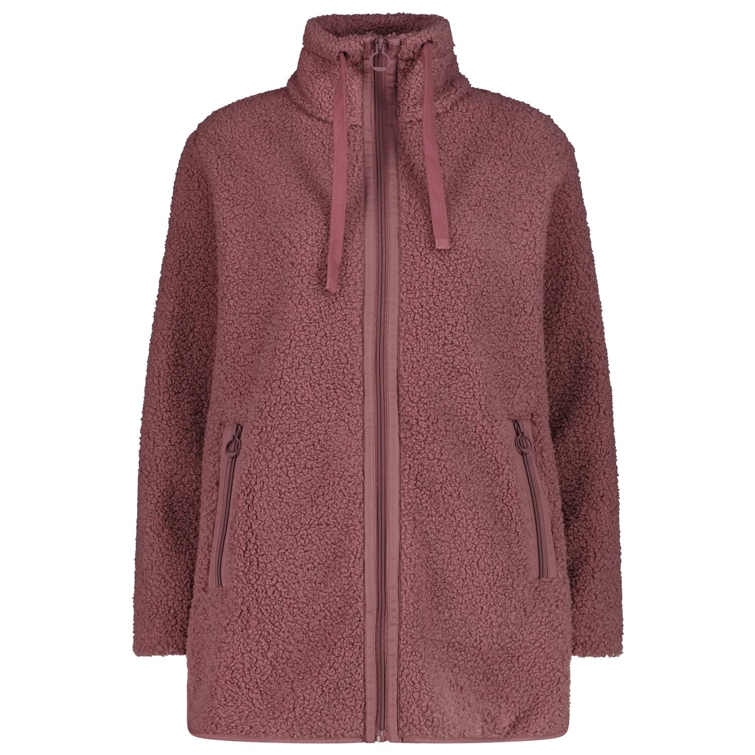 Поларено яке CMP Women's Long Jacket 36P2906 Fleece jacket - Malva