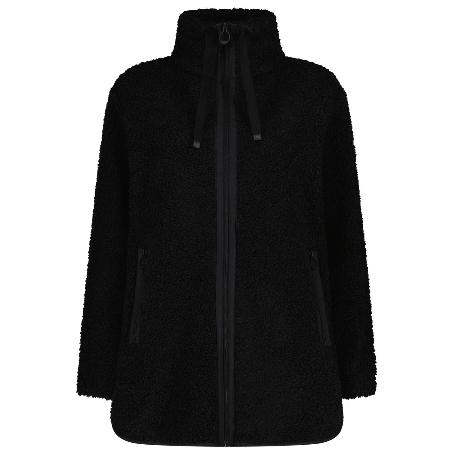 Поларено яке CMP Women's Long Jacket 36P2906 Fleece jacket - Nero