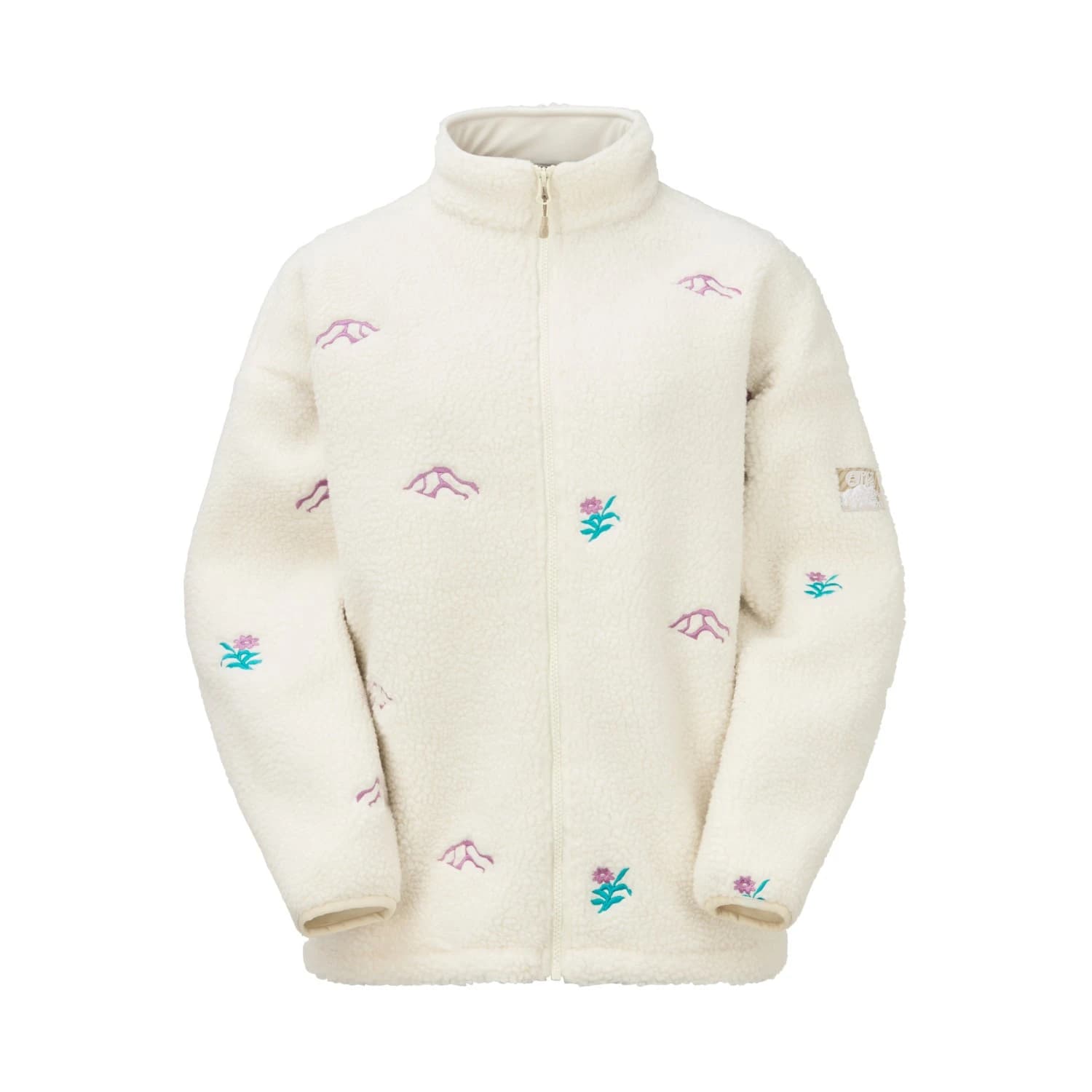 Дамско поларено яке Picture Women's Nyss Embro Zip Fleece Fleece jacket - Tofu