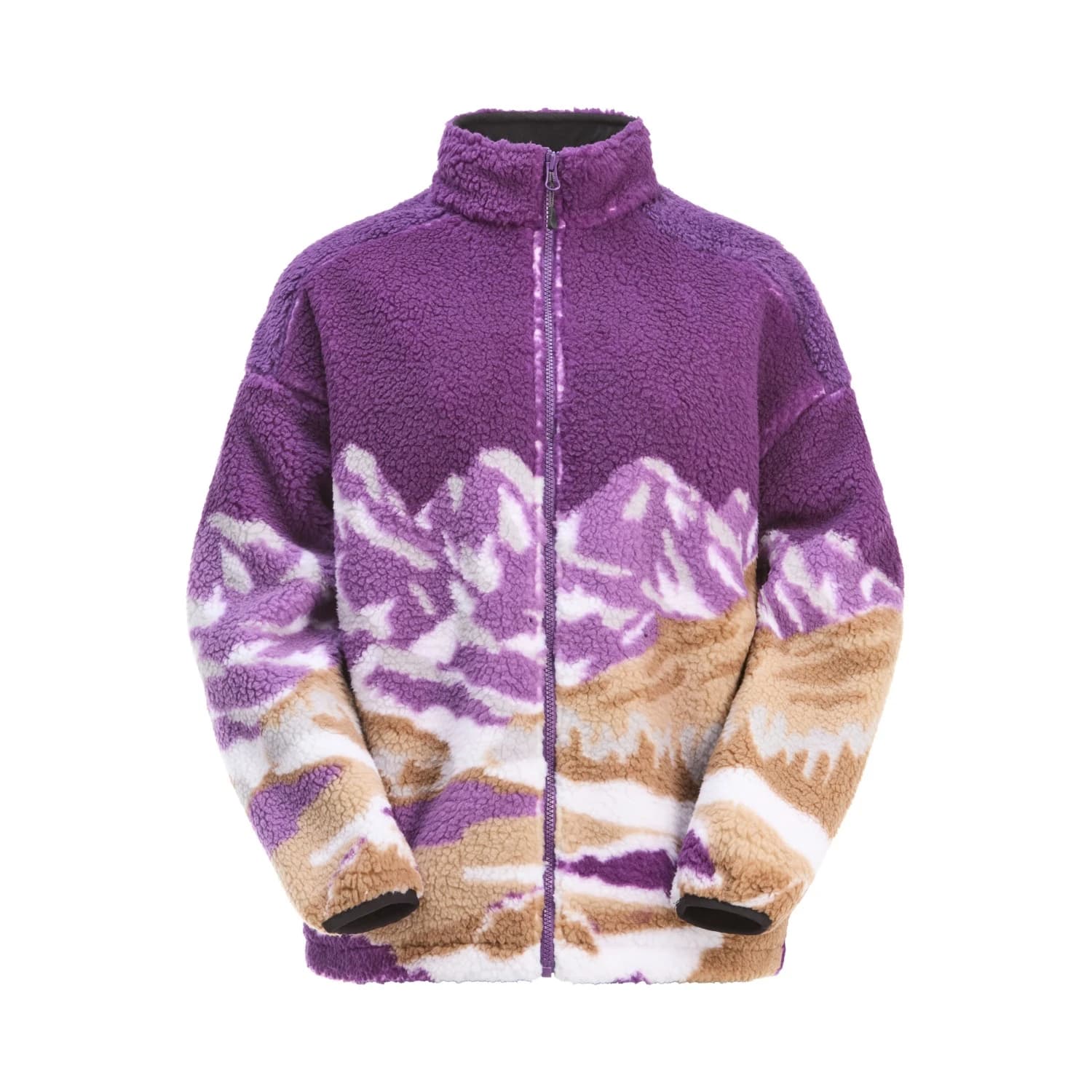Дамско поларено яке Picture Women's Nyss Zip Fleece Fleece jacket - Landscape Grape