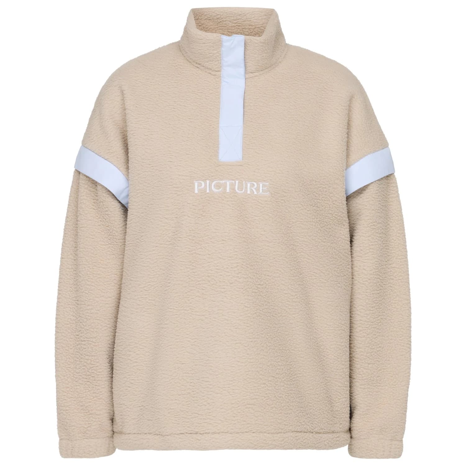 Поларен пуловер Picture Women's Velora 1/4 Fleece Fleece jumper - Pure Cashmere