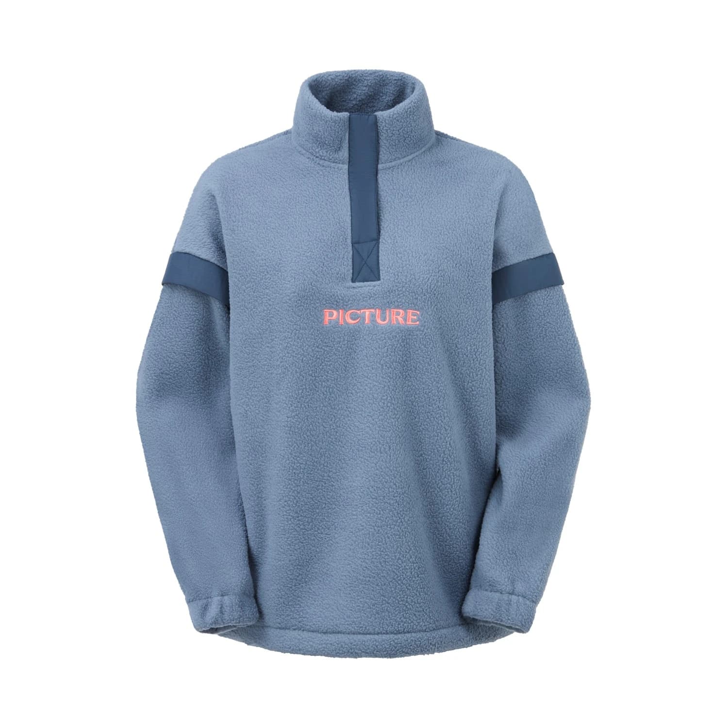Дамски поларен пуловер Picture Women's Velora 1/4 Fleece Fleece jumper - Vintage Indigo