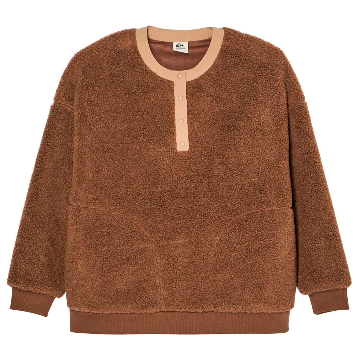Поларен пуловер Quiksilver Women's Barranco Crew Fleece jumper - Pine Bark