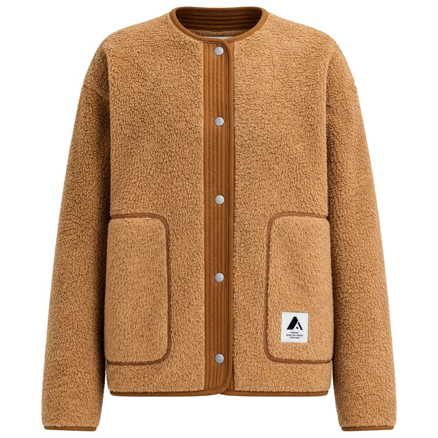Поларено яке Orage Women's Grizzly Pile Cardigan Fleece jacket - Umber