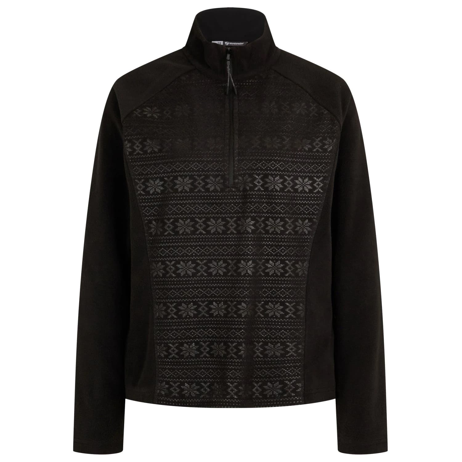 Поларен пуловер Ziener Women's Januki-Z Fleece jumper - Black.Black