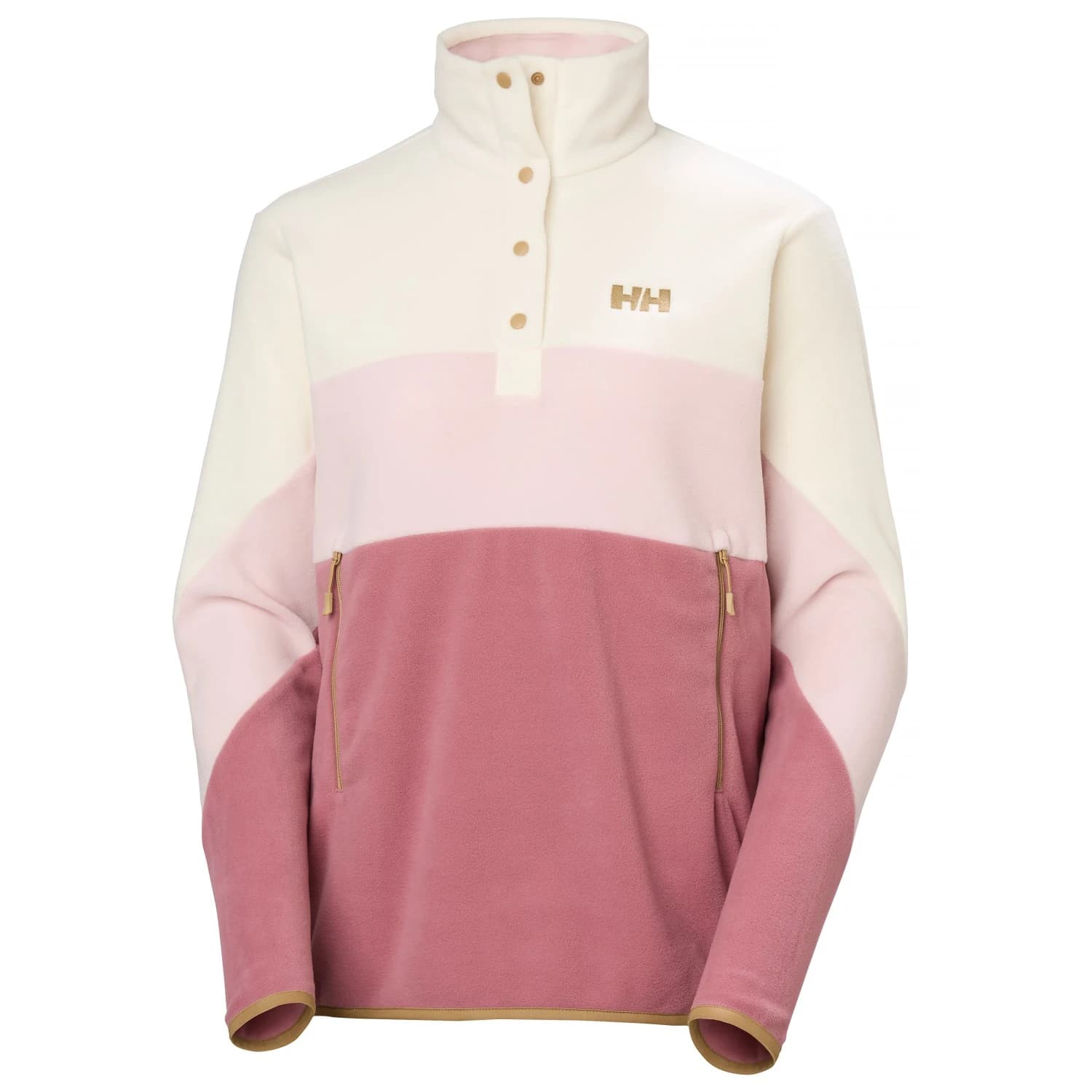 Дамски поларен пуловер Helly Hansen Women's Daybreaker Hugg Snap Fleece Fleece jumper - Wildberry