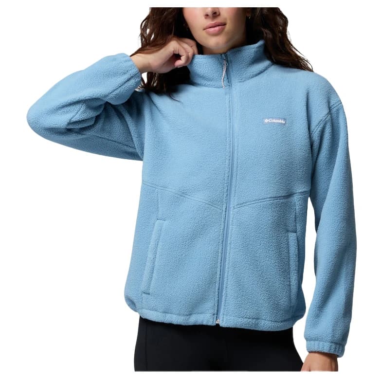 Дамско поларено яке Columbia Women's Timber Meadow MTR Fleece Full Zip Fleece jacket - Rainy Day