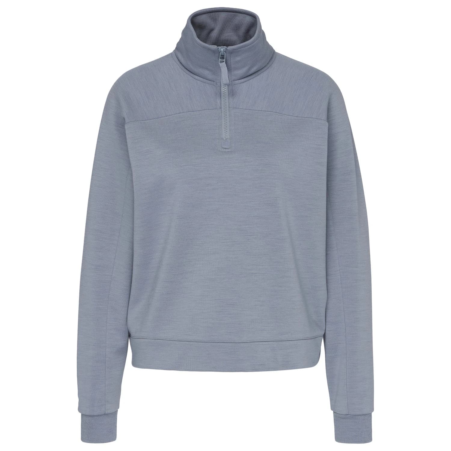 Вълнен пуловер Stoic Women's MerinoFleece270 MMXX. Lulea Half Zip Merino jumper - Sky Grey