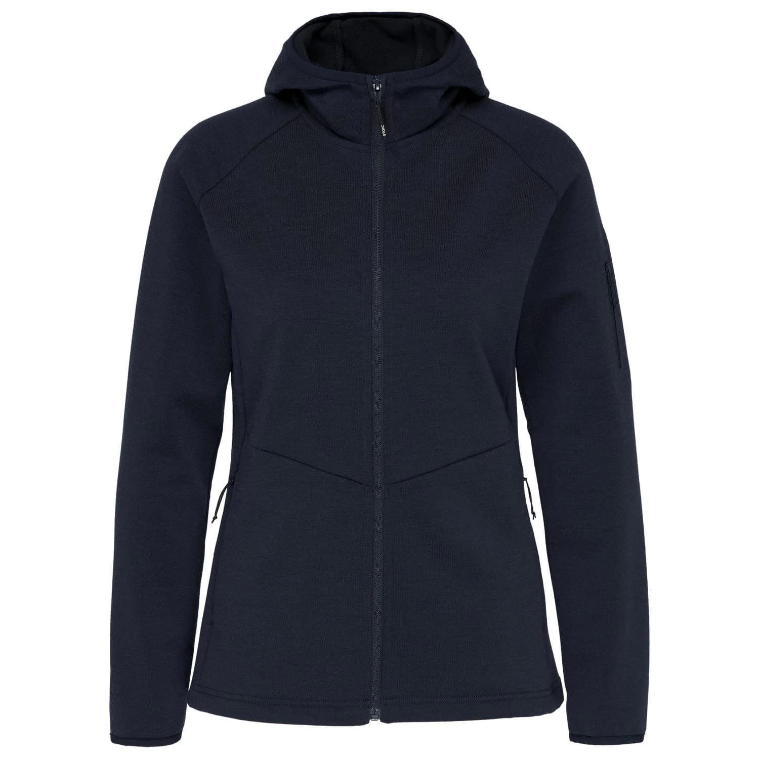 Вълнено яке Stoic Women's MerinoFleece335 KuolpaSt. III Zip Hoody Merino hoodie - Space Blue