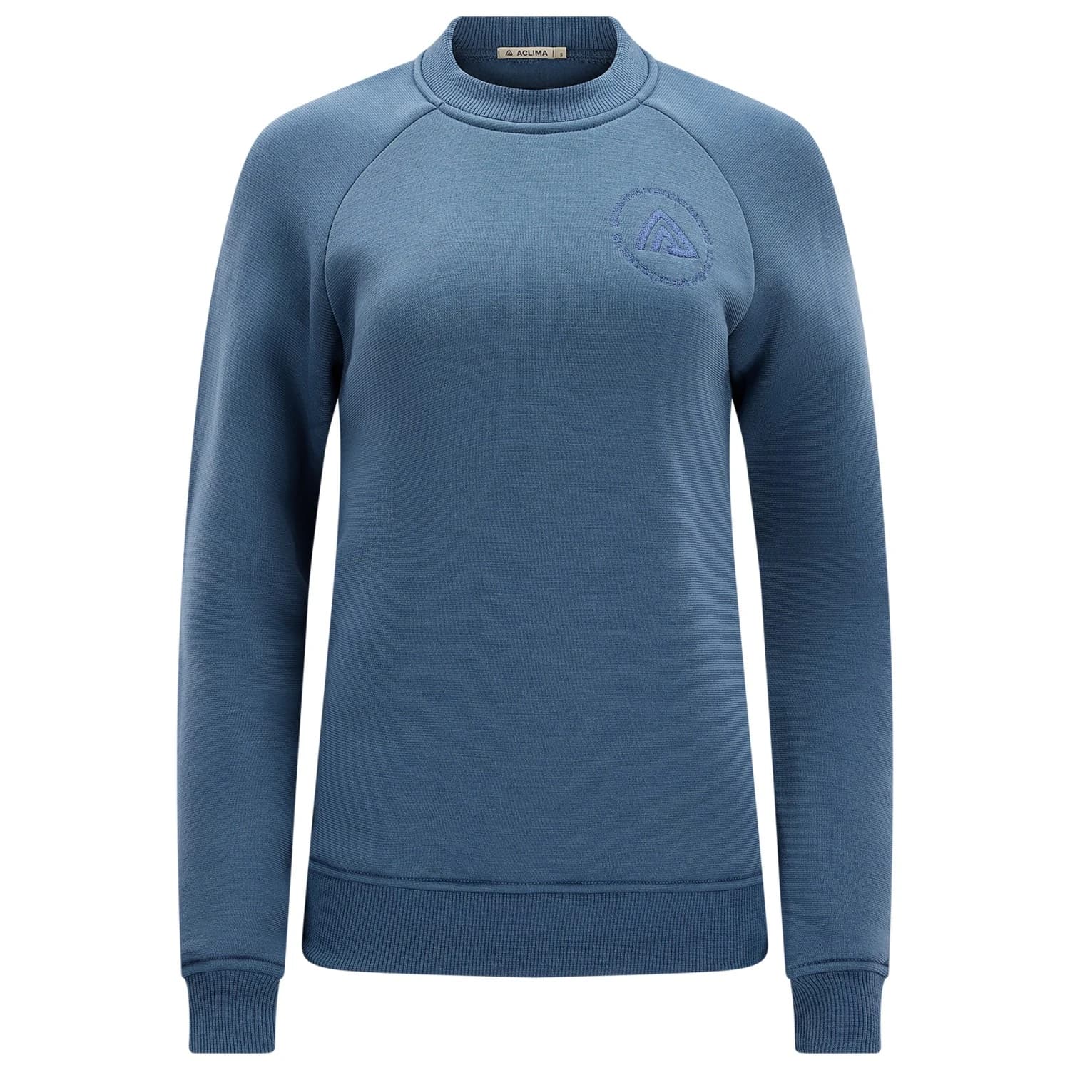 Дамски вълнен пуловер Aclima Women's Fleecewool Crewneck Merino jumper - Blue Fusion