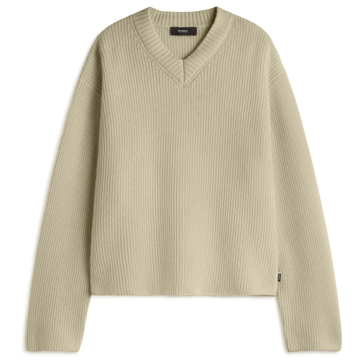 Вълнен пуловер Ecoalf Women's Lara Knit Wool jumper - Nacar