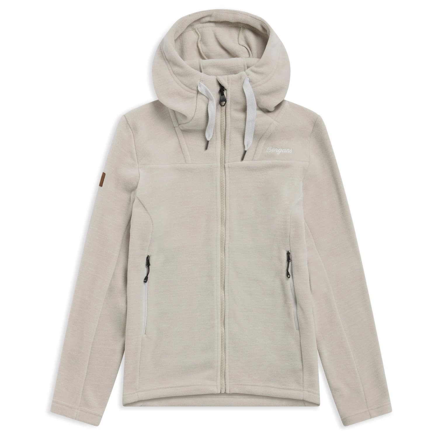 Дамско поларено яке Bergans Women's Hareid Fleece Hood Jacket Fleece jacket - Coastal Sand
