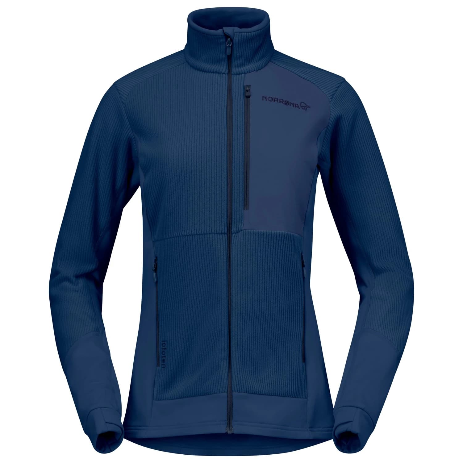 Поларено яке Norrøna Women's Lofoten Warm2 Jacket Fleece jacket - Indigo Night