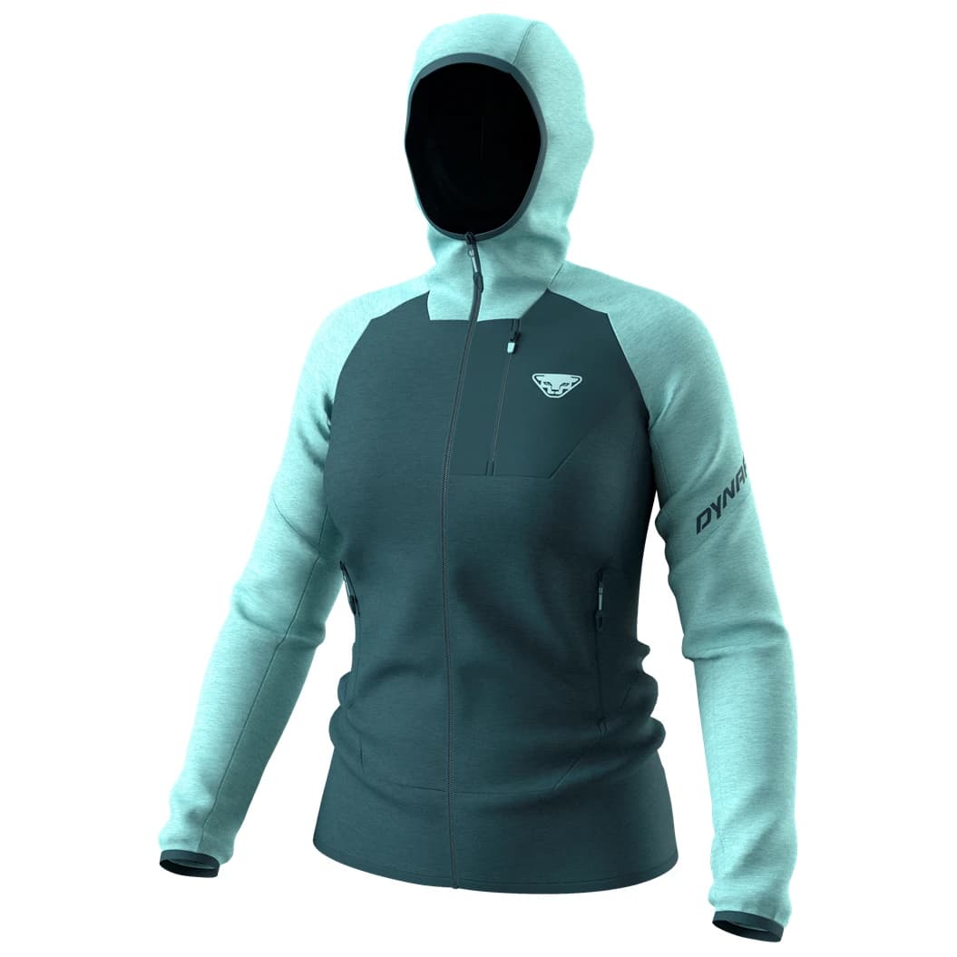 Дамско поларено яке Dynafit Women's Radical Wool Hooded Jacket Fleece jacket - Cloud Blue / 0720