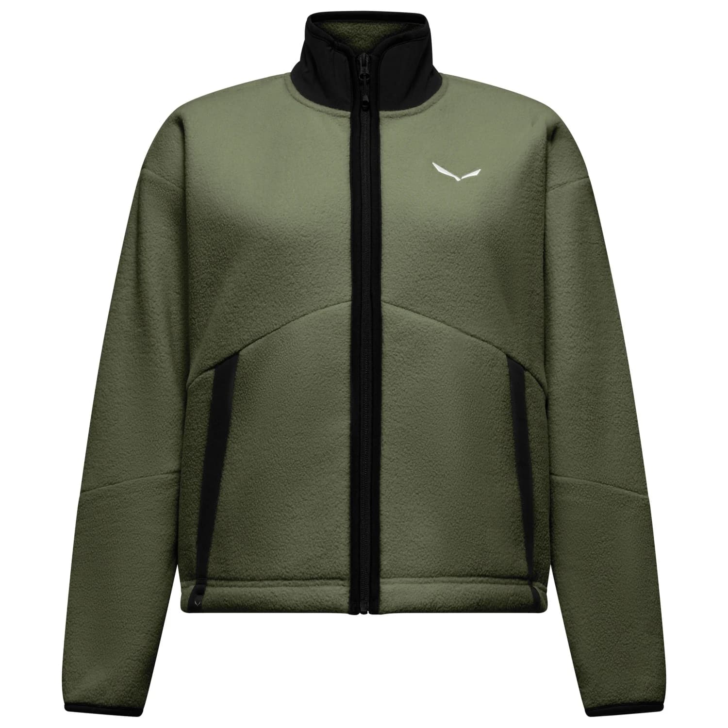 Дамско поларено яке Salewa Women's Fanes Jacket FZ Fleece jacket - Faded Green