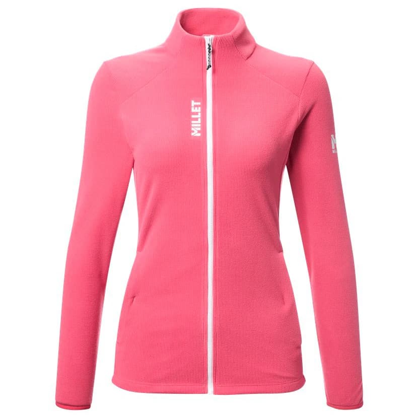 Дамско поларено яке Millet Women's Ubic Lightgrid Jacket Fleece jacket - Holly Berry