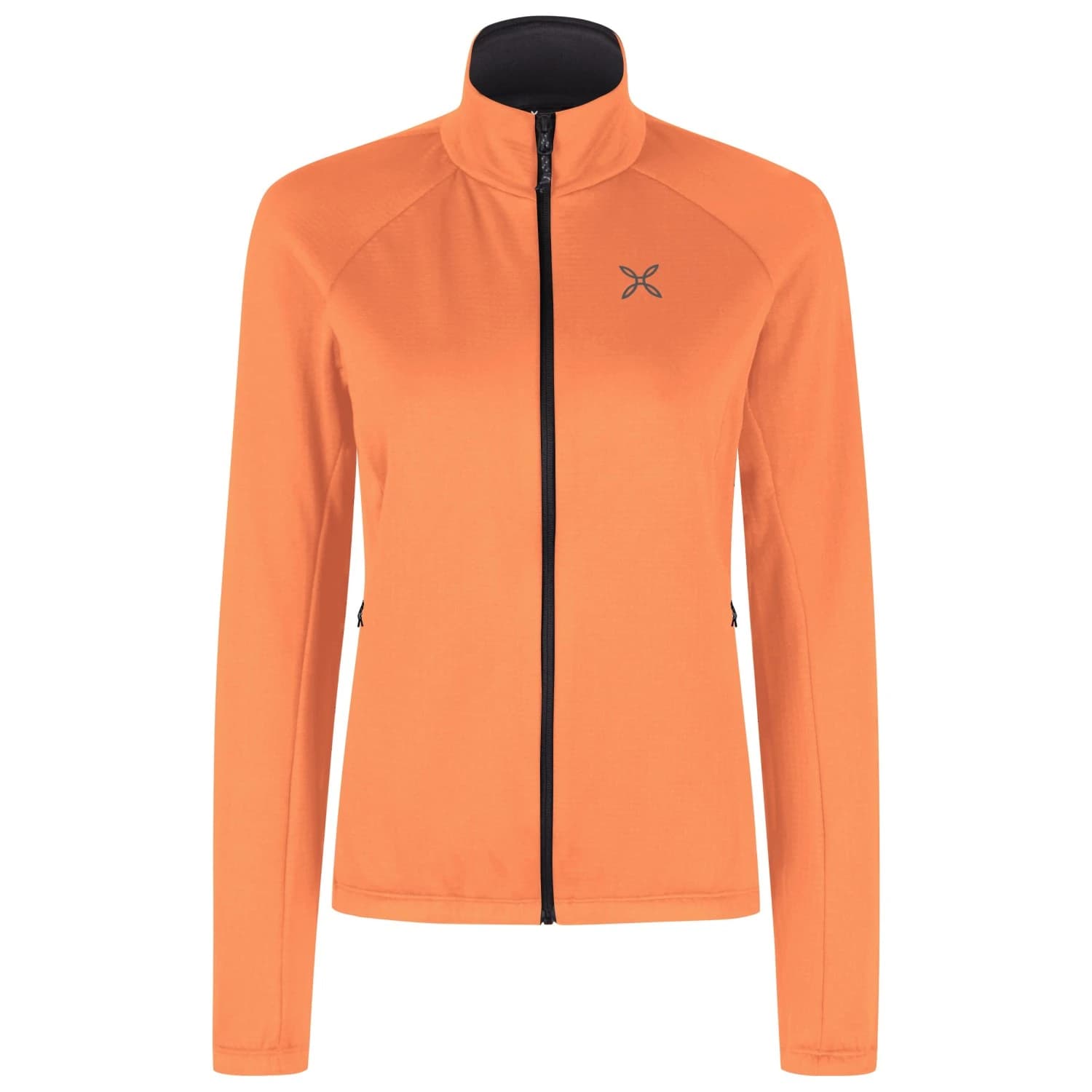 Дамско поларено яке Montura Women's Fadis Grid Maglia Fleece jacket - Melon