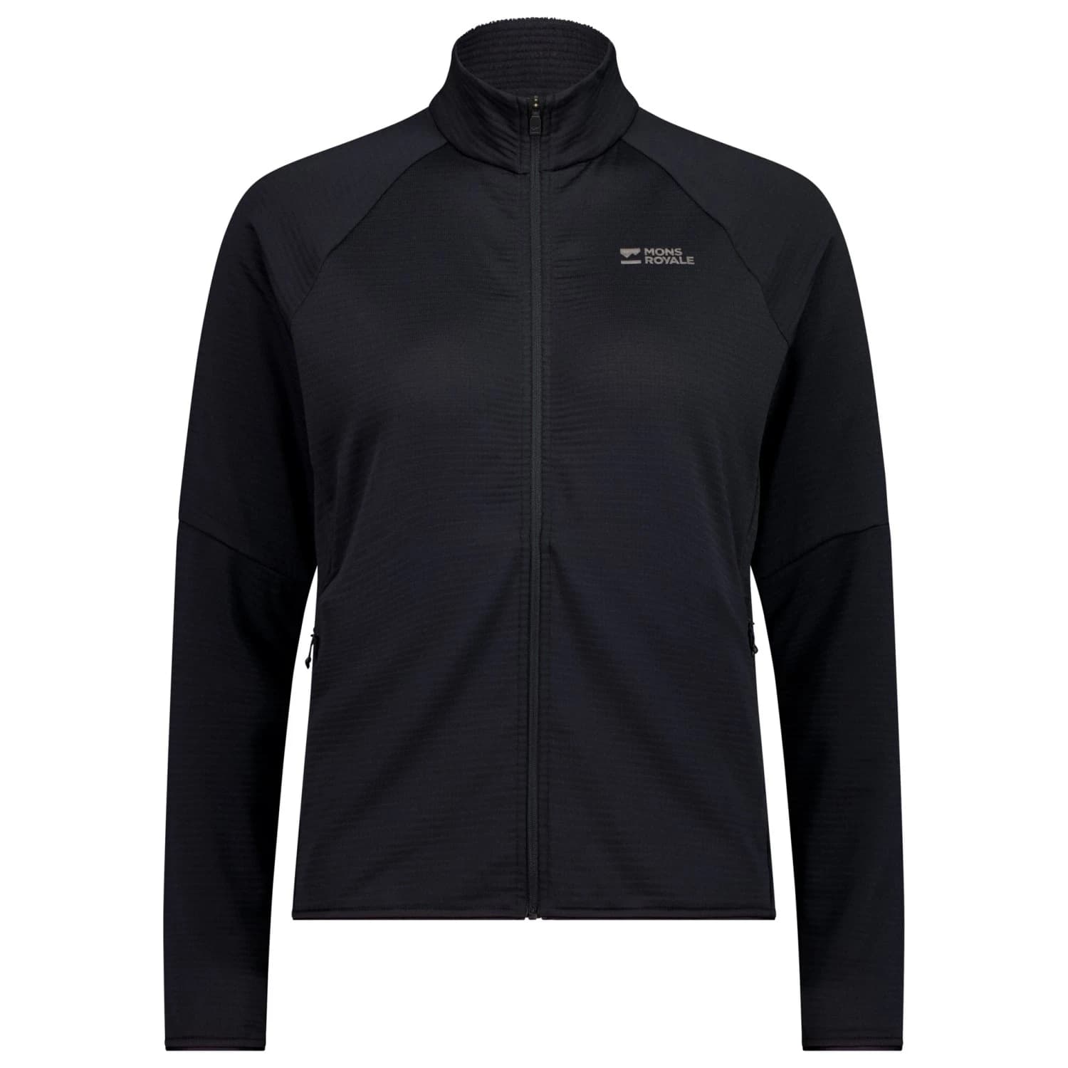 Вълнено яке Mons Royale Women's Quad Merino Fleece Jacket Merino jacket - Black