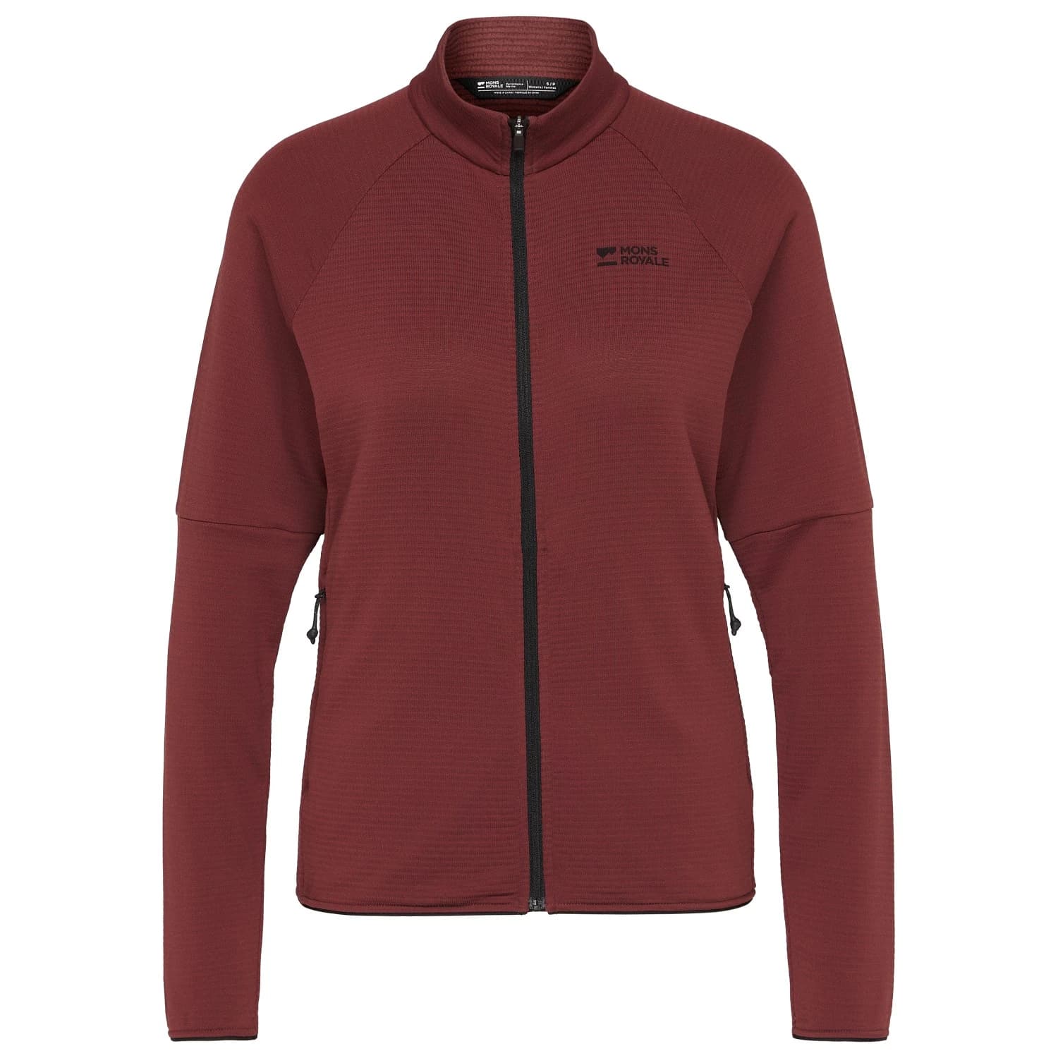Вълнено яке Mons Royale Women's Quad Merino Fleece Jacket Merino jacket - Sable