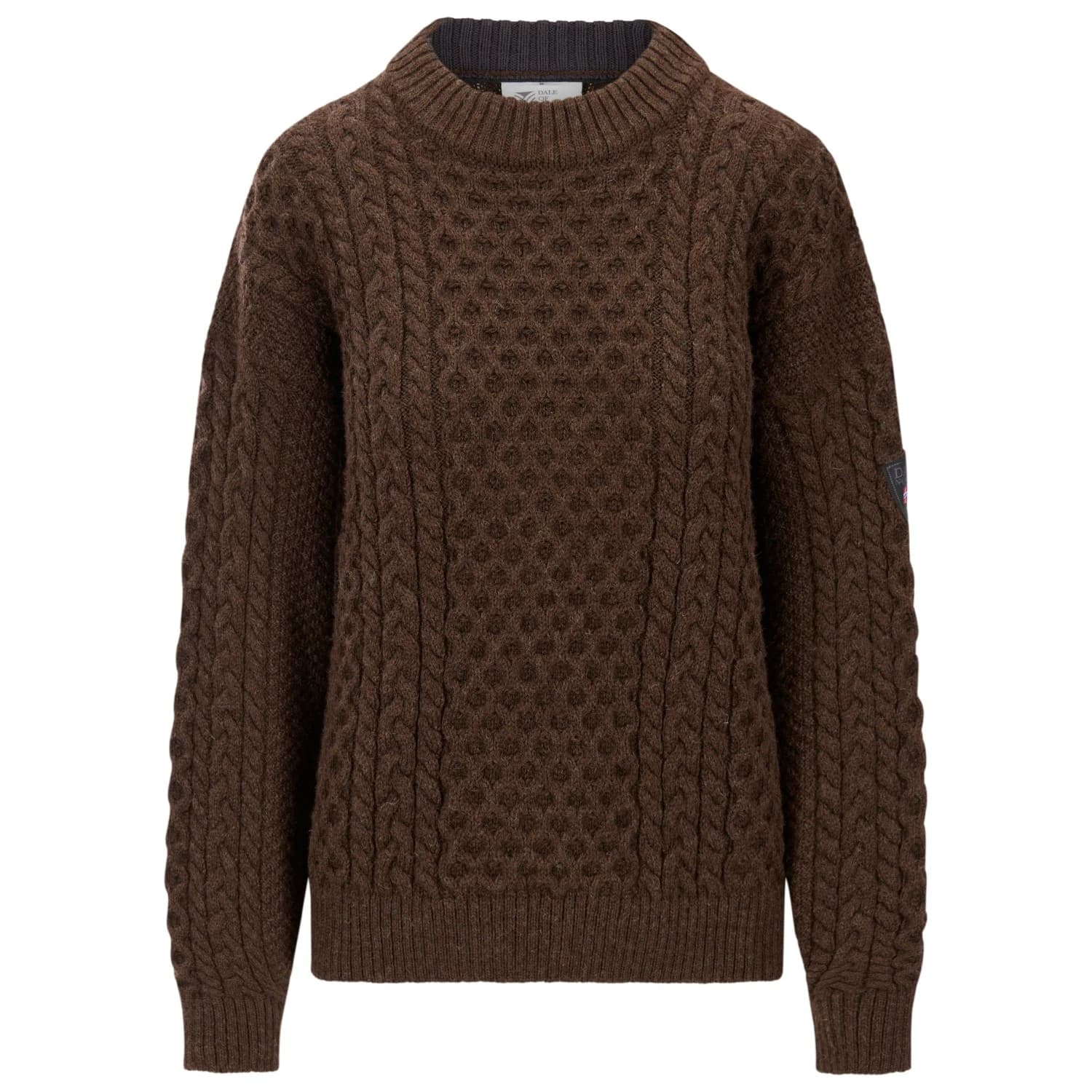 Вълнен пуловер Dale of norway Women's Stalheim Sweater Merino jumper - Coffee