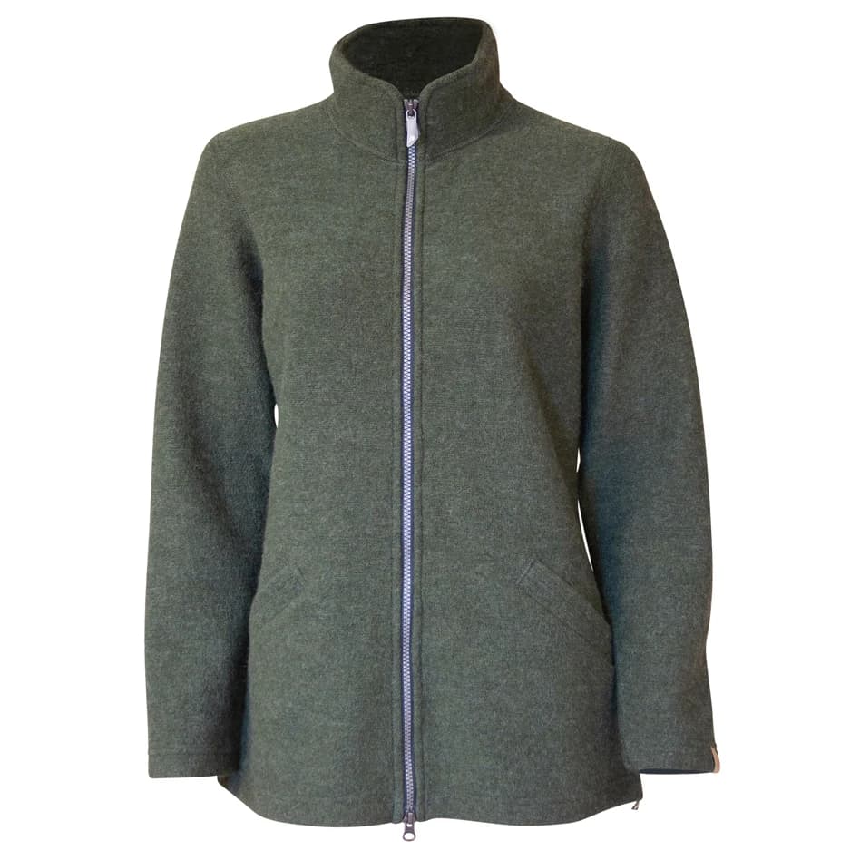 Дамско вълнено яке Ivanhoe of Sweden Women's Bodal Long Seasonal Wool jacket - Loden Green