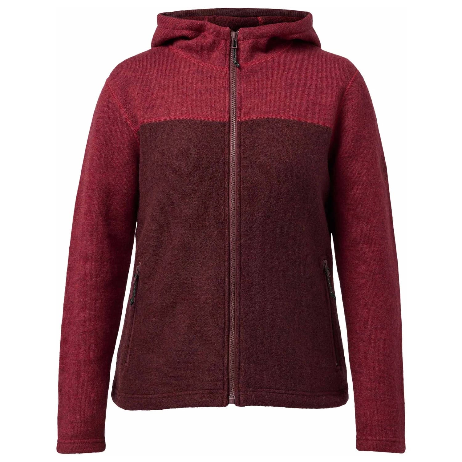Вълнено яке Ivanhoe of Sweden Women's Hilma Hood Wool jacket - Deep Red