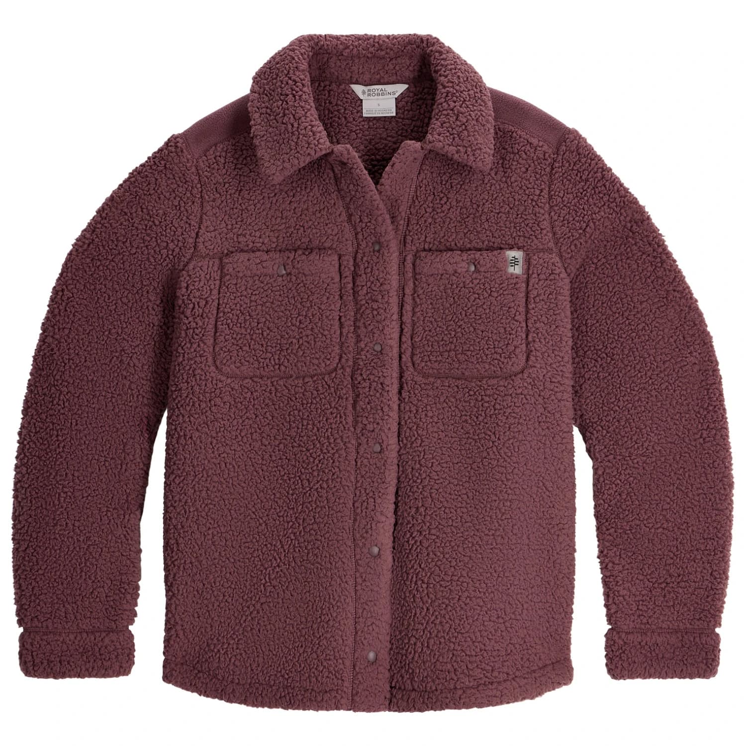 Поларено яке Royal Robbins Women's Palisades Shacket Fleece jacket - Huckleberry