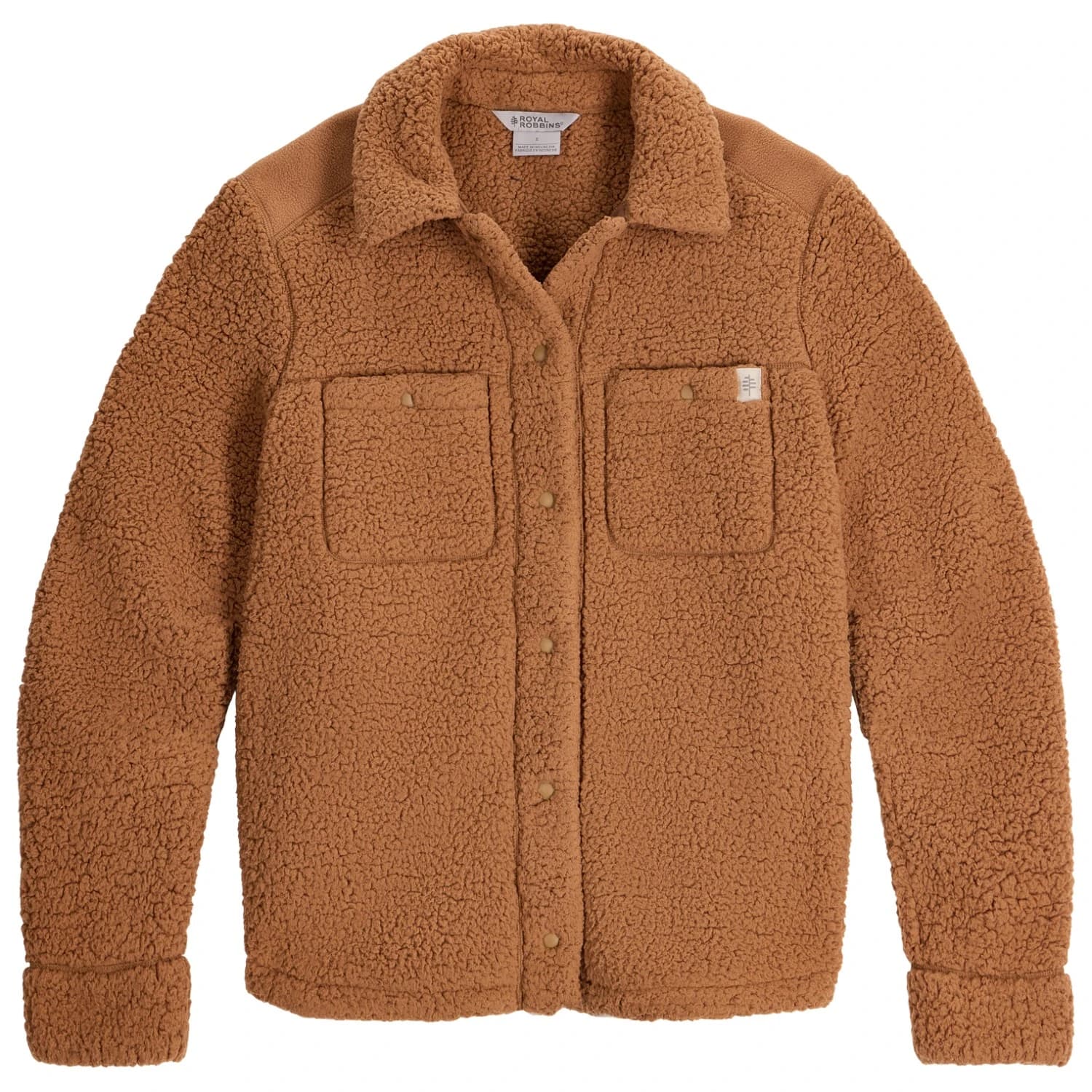 Поларено яке Royal Robbins Women's Palisades Shacket Fleece jacket - Tawny
