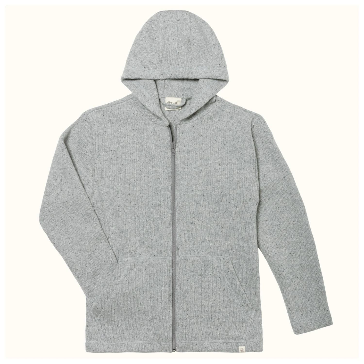 Дамско вълнено яке Engel Women's Kapuzenjacke Merino jacket - Kiesel