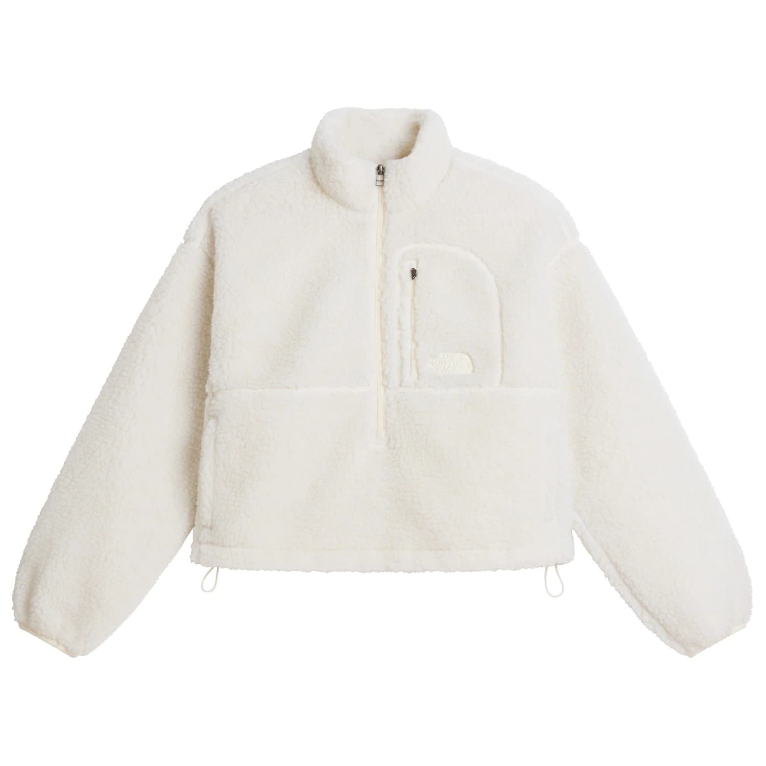 Дамски поларен пуловер The North Face Women's Extreme Pile 2 Pullover Fleece jumper - White Dune