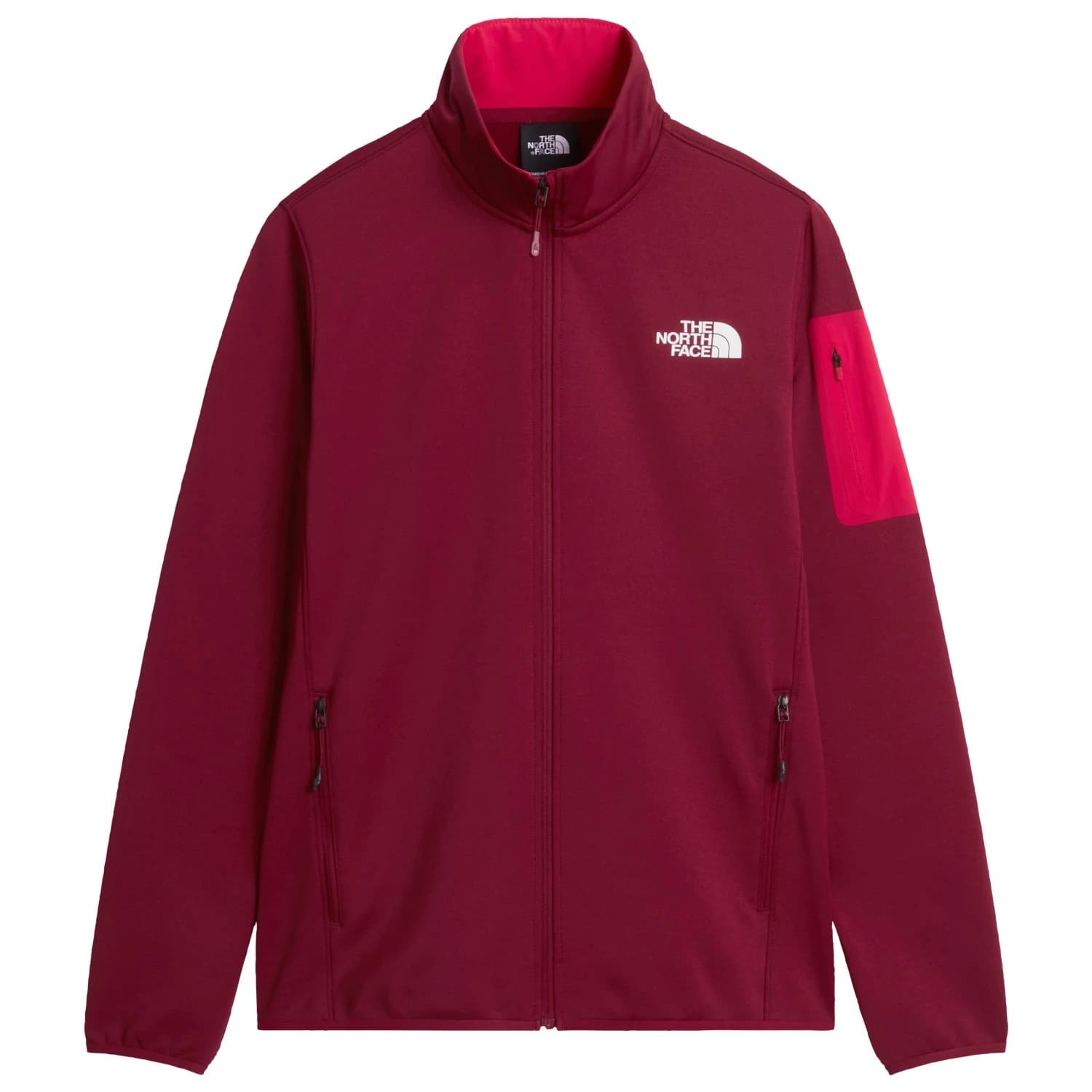 Дамско поларено яке The North Face Women's Mistyescape Fleece Fleece jacket - Burgundy Crush