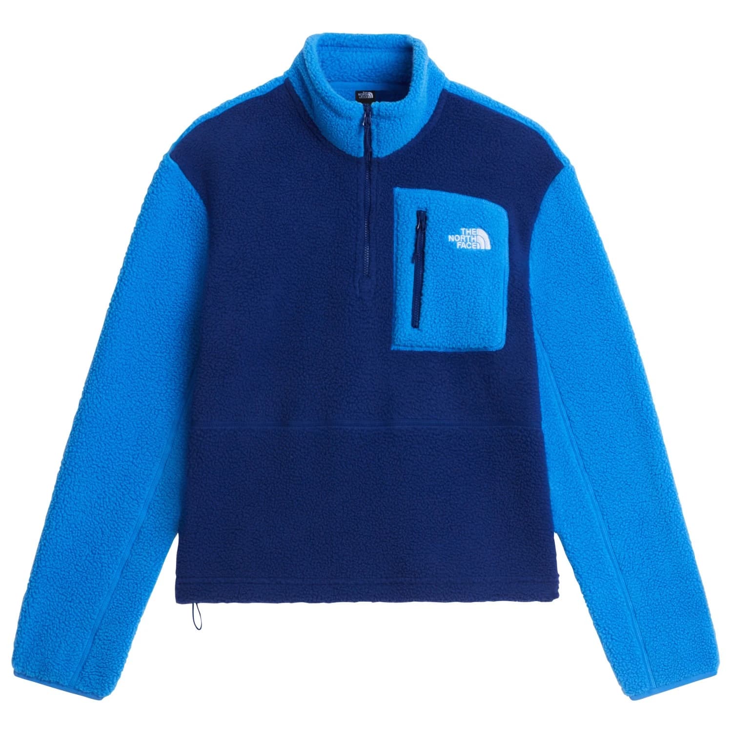 Дамски поларен пуловер The North Face Women's Yumiori 1/4 Zip Fleece jumper - Bold Blue / Active Blue