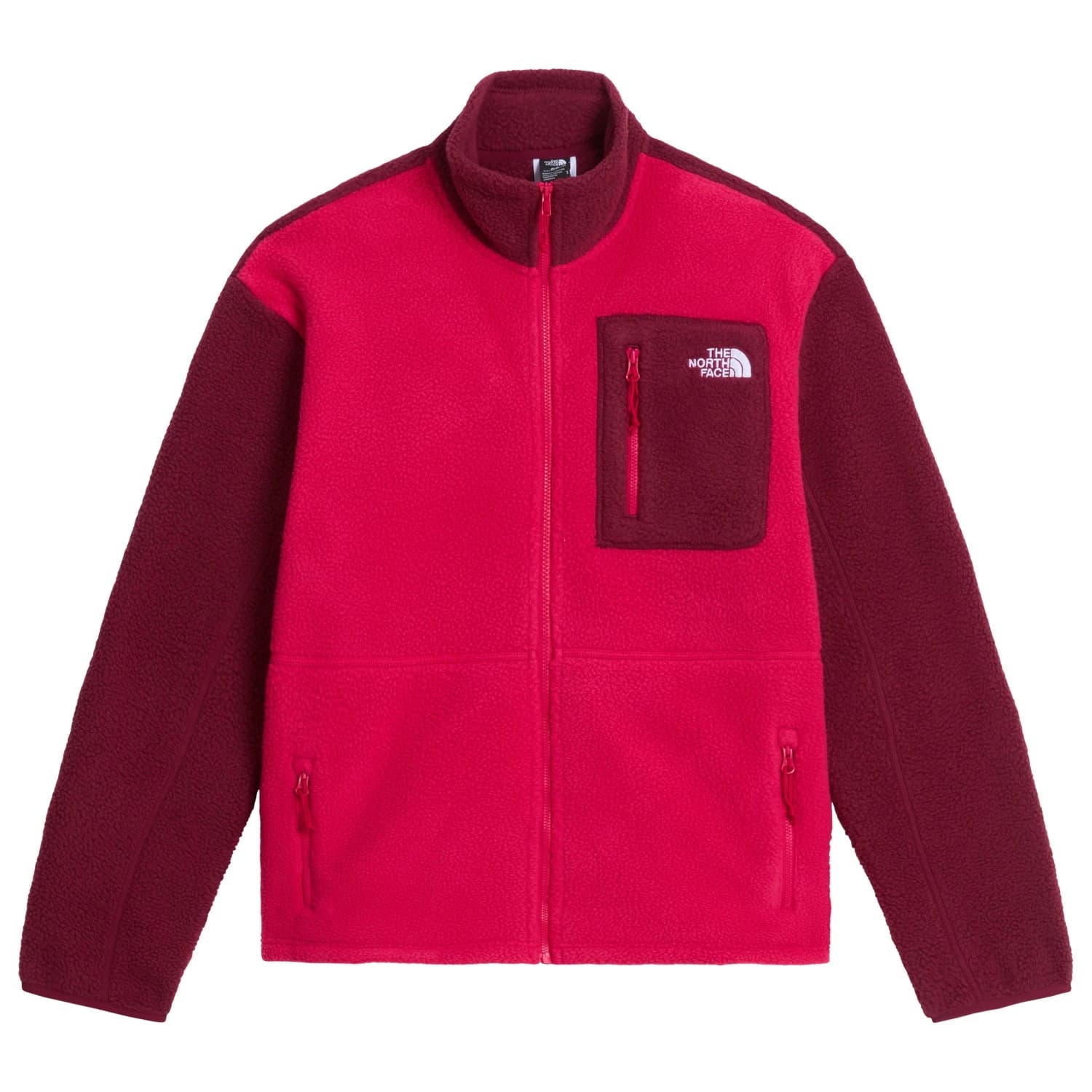 Дамско поларено яке The North Face Women's Yumiori Full Zip Fleece jacket - Lali Guran / Burgundy Crush
