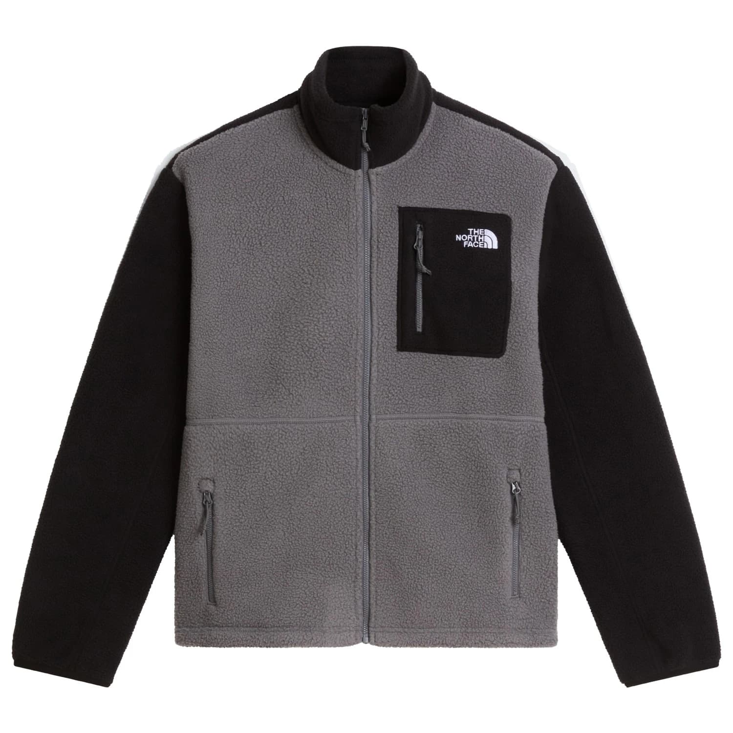 Дамско поларено яке The North Face Women's Yumiori Full Zip Fleece jacket - Smoked Pearl / TNF Black