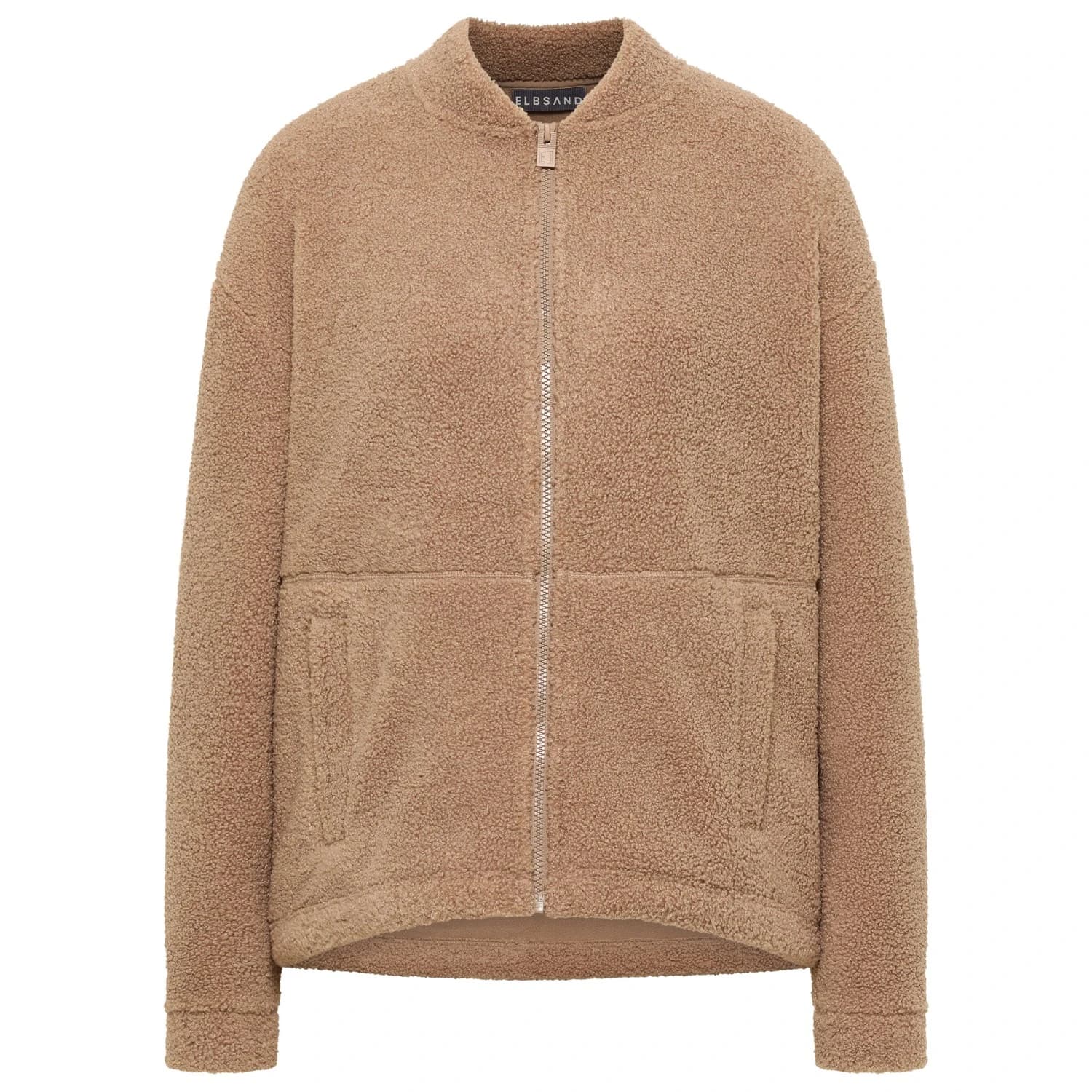 Поларено яке ELBSAND Women's Nette Fleece jacket - Nougat