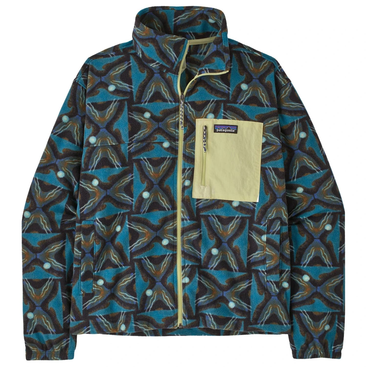 Дамско поларено яке Patagonia Women's Micro D Patch Pocket Jacket Fleece jacket - Deep Freeze: Black