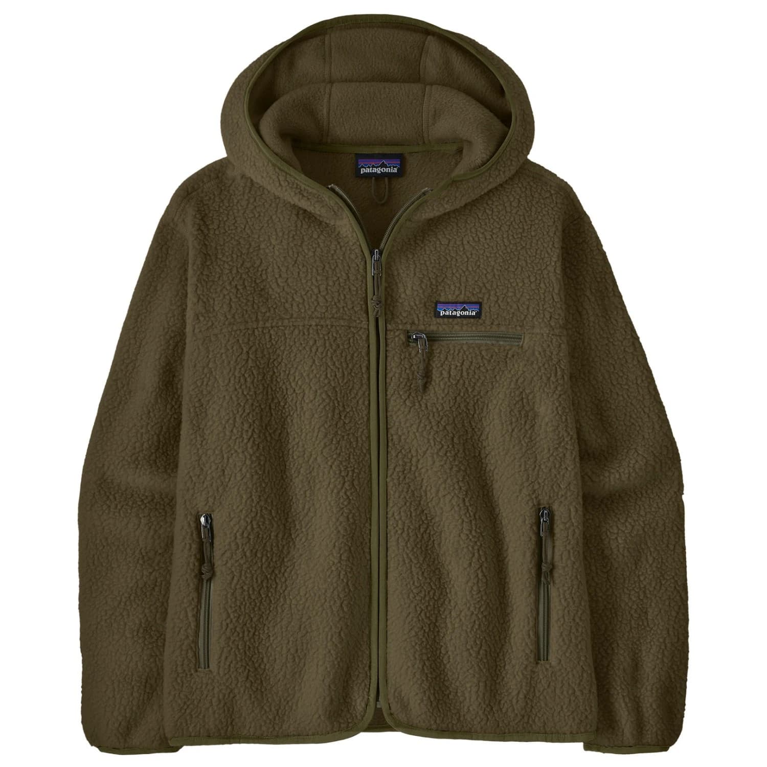 Дамско поларено яке Patagonia Women's Retro Pile Hoody Fleece jacket - Basin Green
