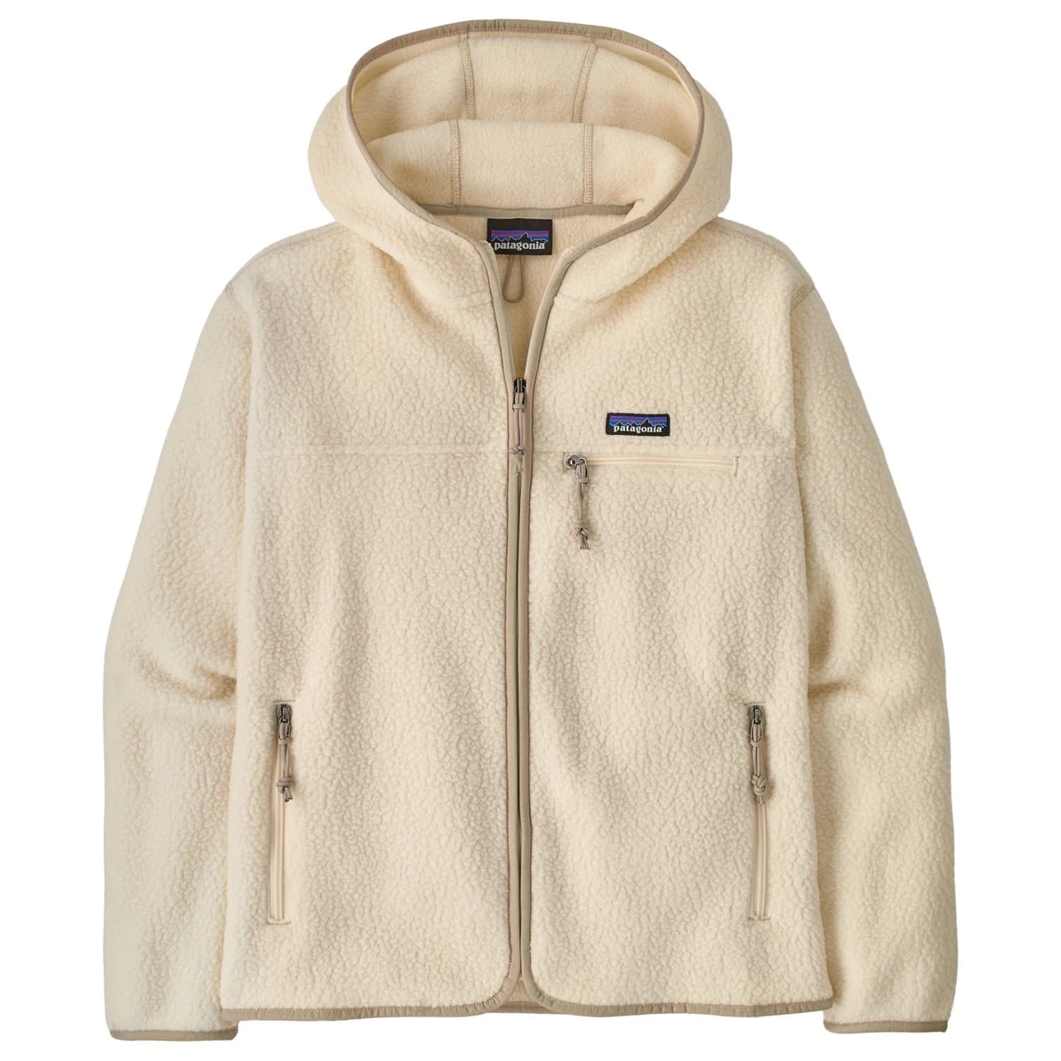 Дамско поларено яке Patagonia Women's Retro Pile Hoody Fleece jacket - Natural