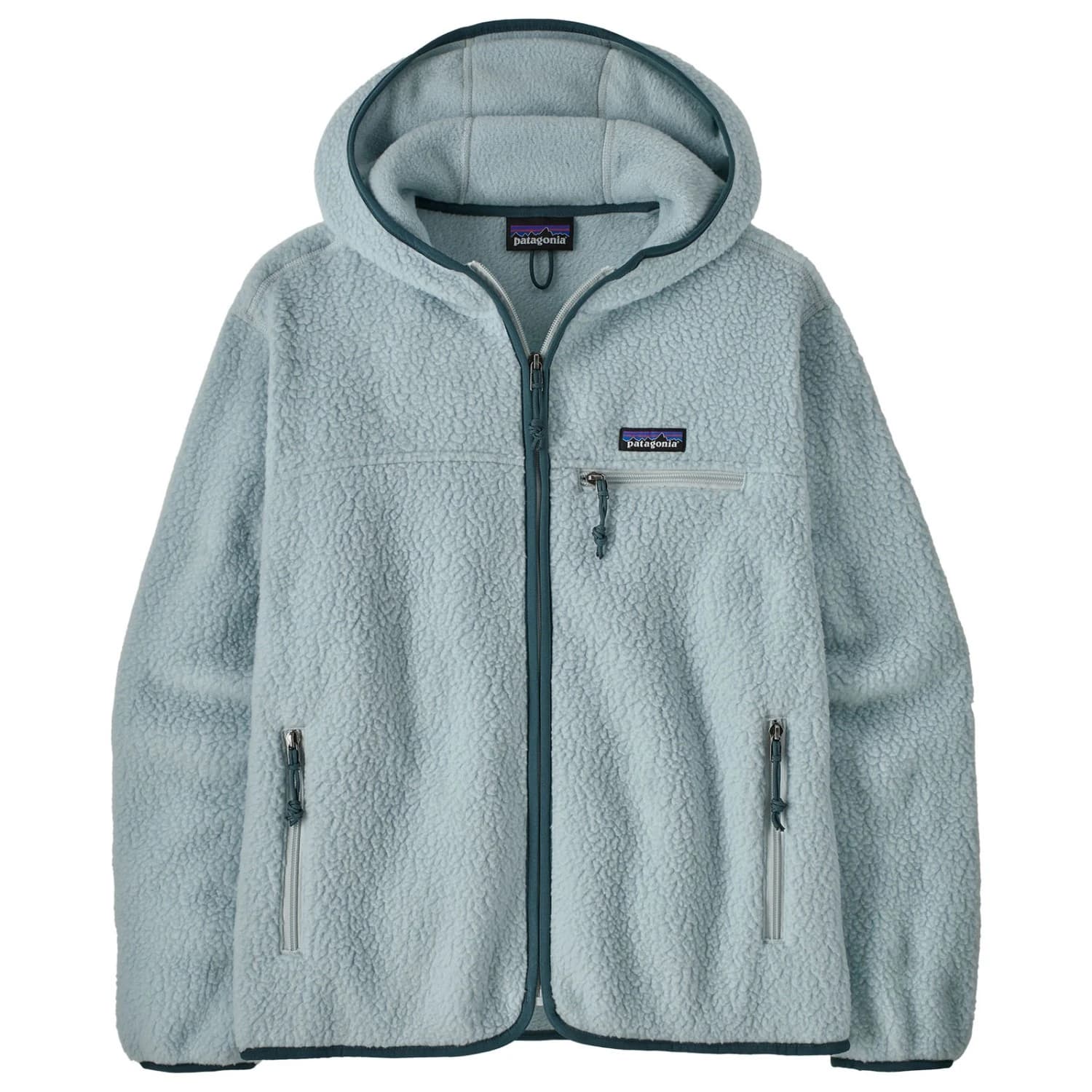 Дамско поларено яке Patagonia Women's Retro Pile Hoody Fleece jacket - Virtually Blue